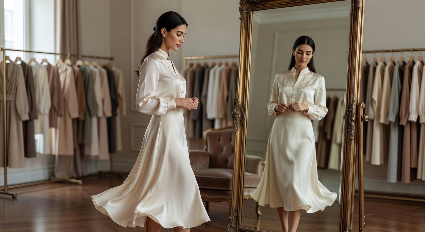 Silk Apparel Styling